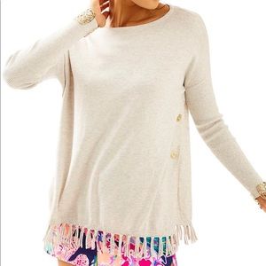 Lilly Pulitzer Ramona Fringe Sweater
